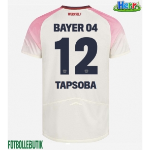 Bayer Leverkusen Edmond Tapsoba #12 Bortatröja 2025-26 Kortärmad